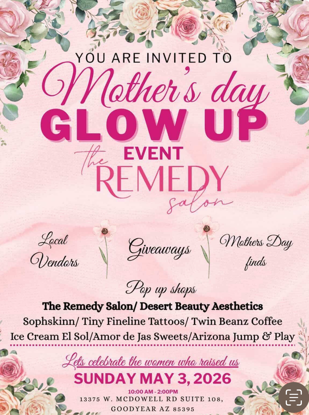 MoMStaR Community Event – Mother's Day Glow Up